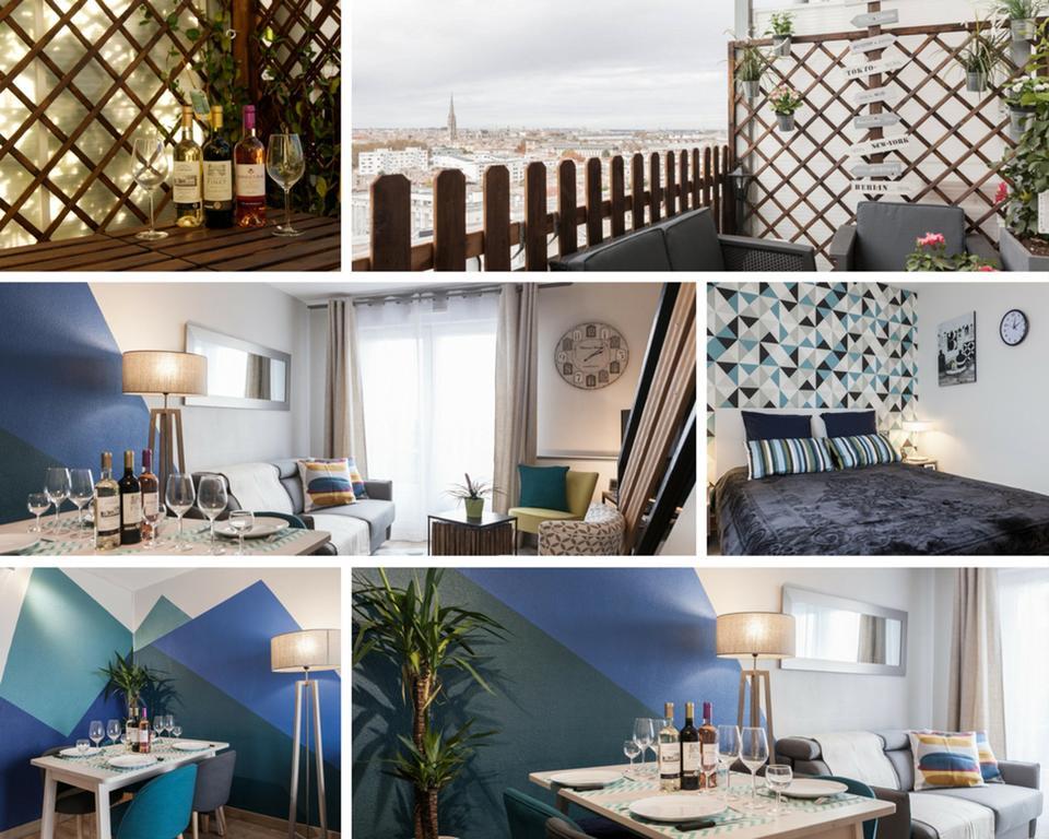 Apartamento Free Parking - Self Checkin - Wifi - Panoramique Terrasse - Duplex Saint Jean - SuperBurdeos Exterior foto
